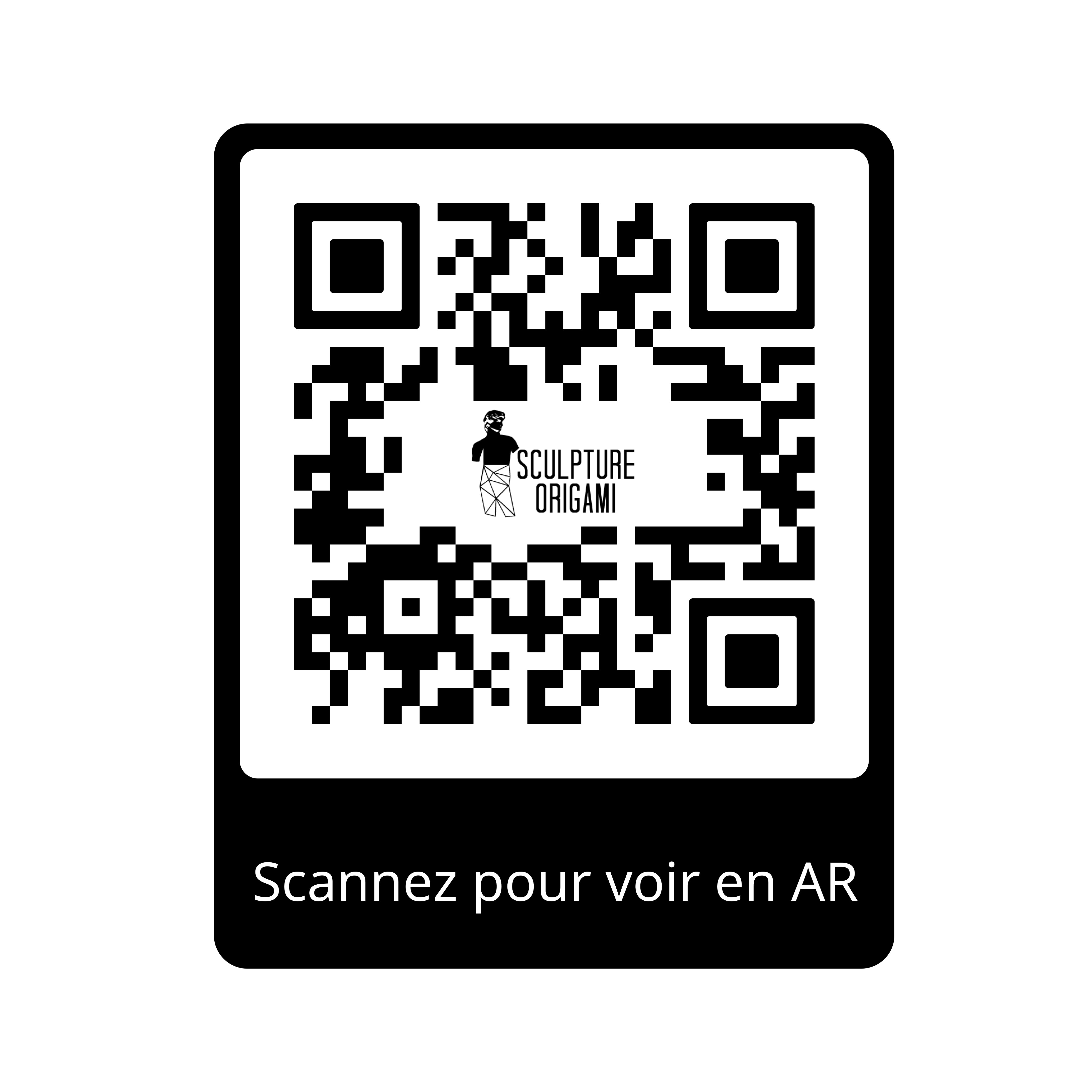 Lion Head Polygone - Sculpture Origami