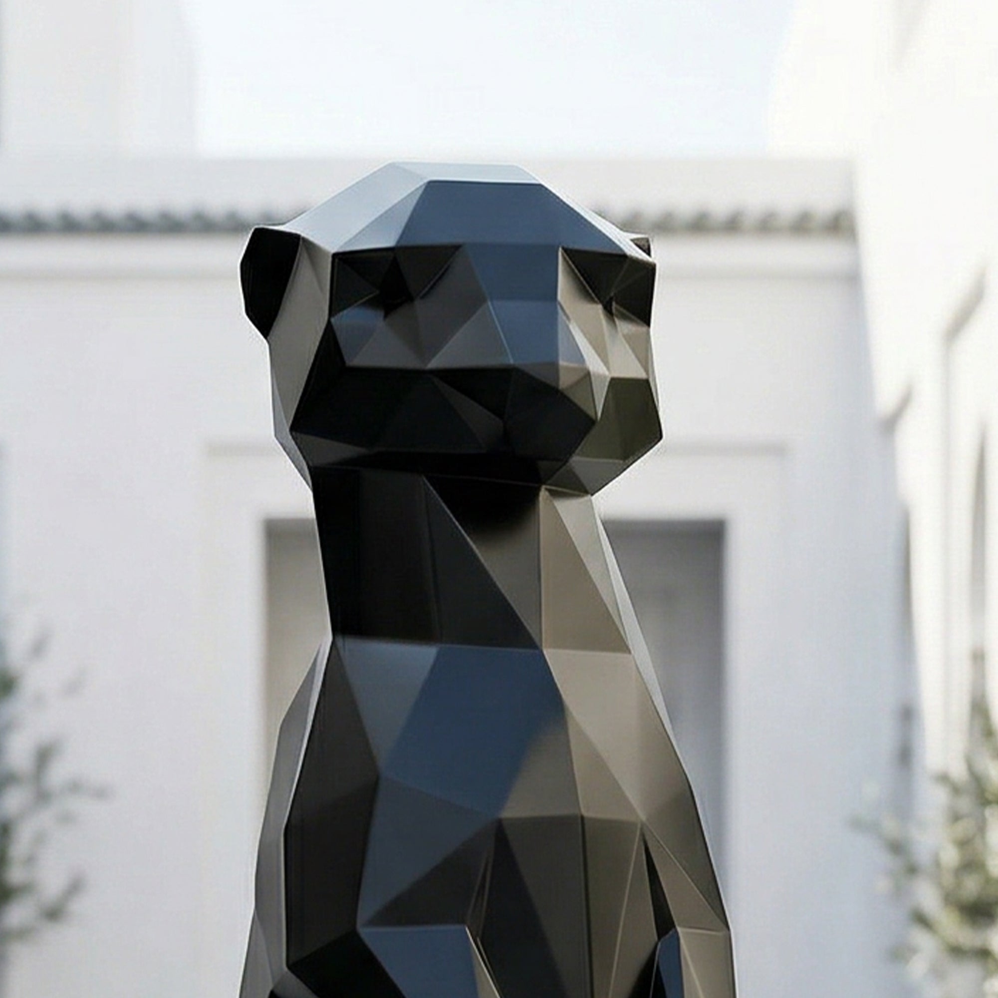 Meerkat Polygone Sculpture Petite - Sculpture Origami