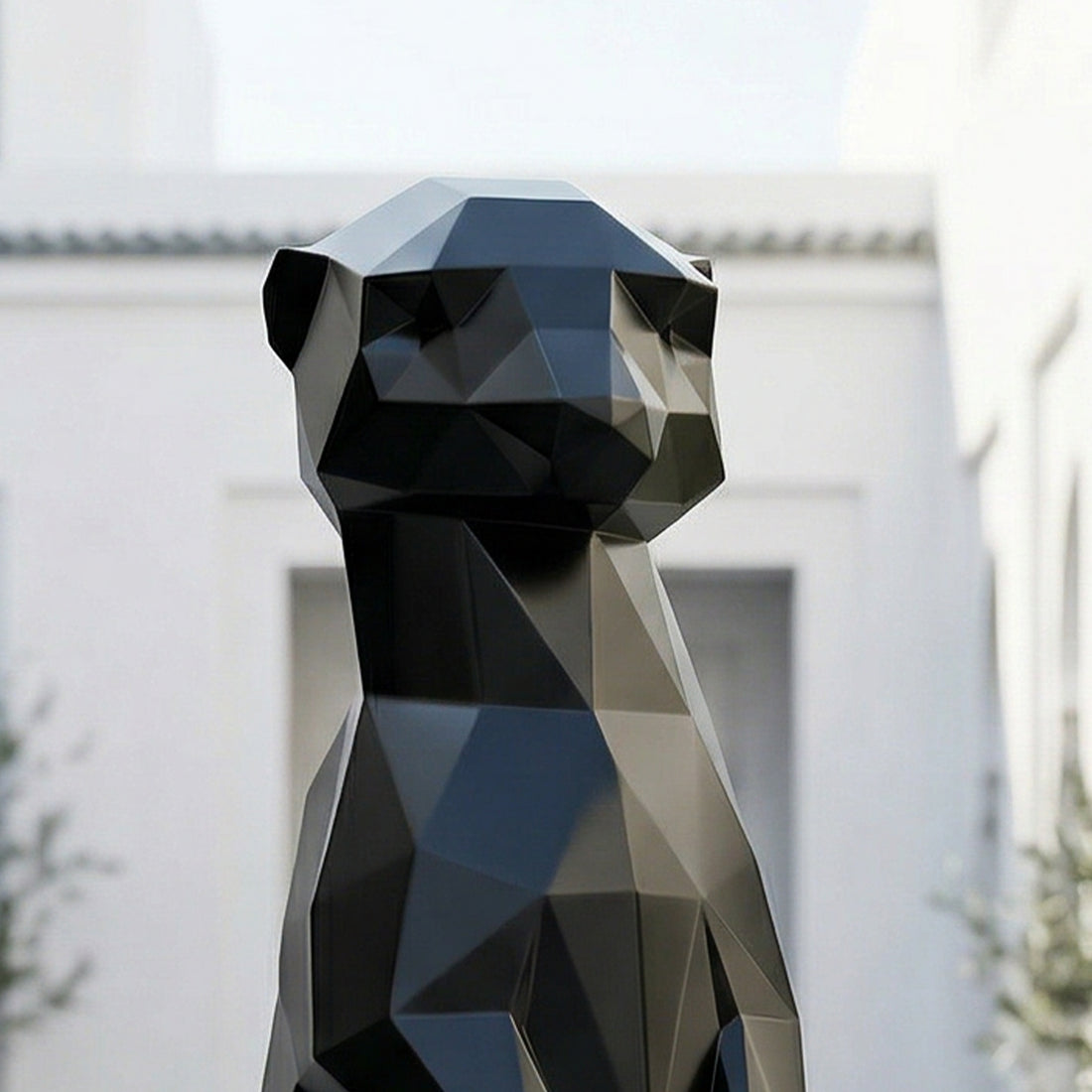 Meerkat Polygone Sculpture Petite - Sculpture Origami