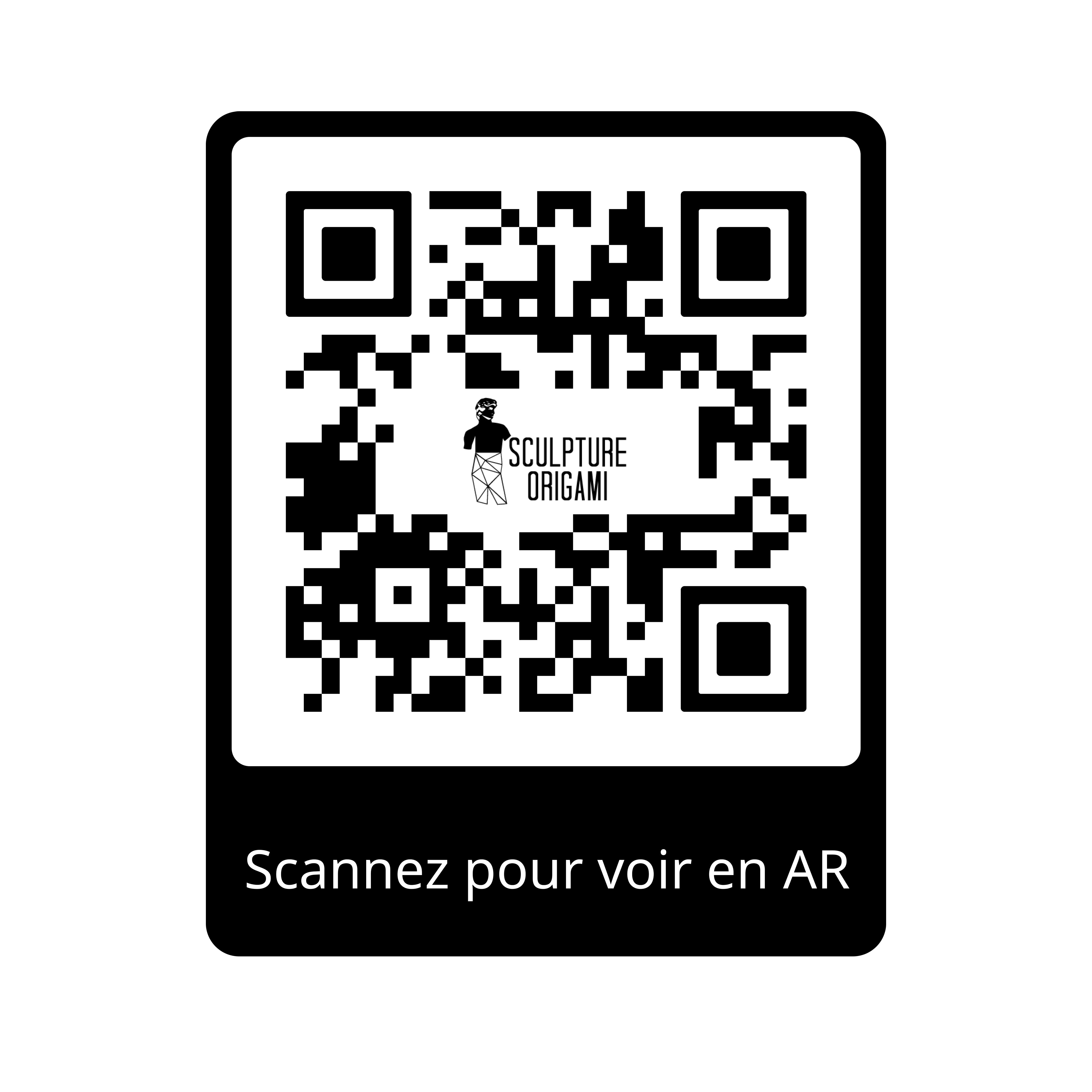 Sculpture Cerf Polygone Majestueuse - Sculpture Origami