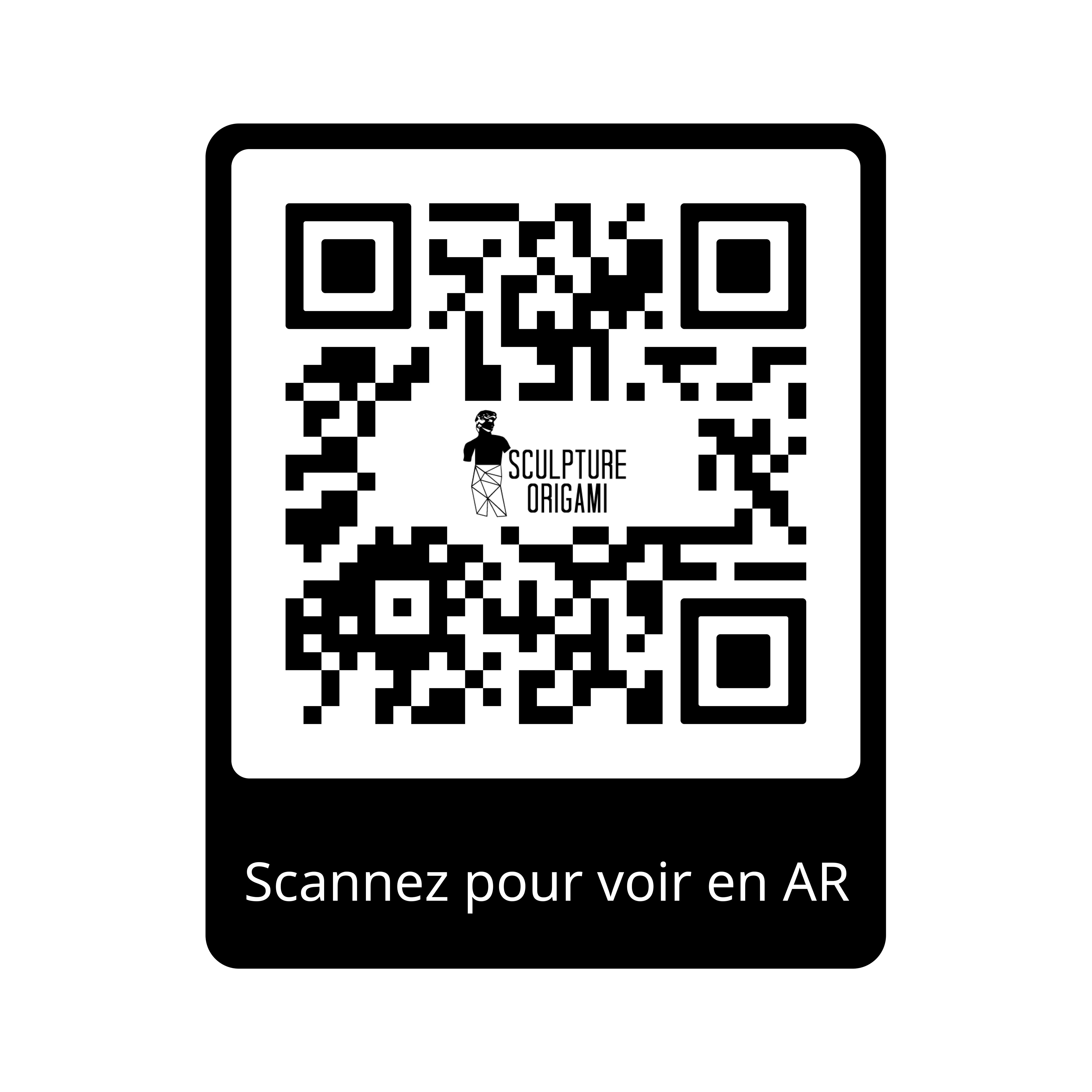 Sculpture Chien Allemand Origami - Sculpture Origami