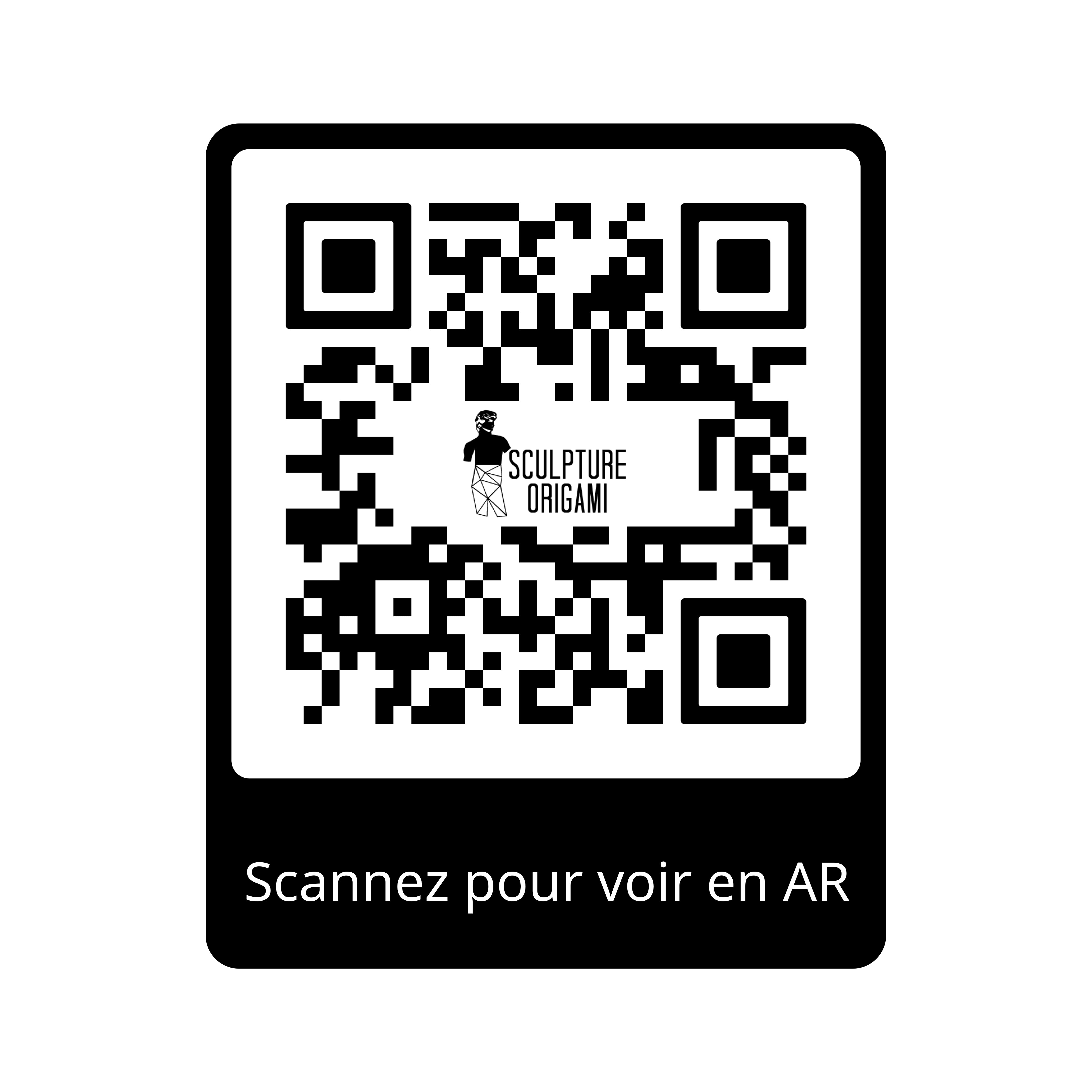 Sculpture Guépard en Acier Corten - Sculpture Origami