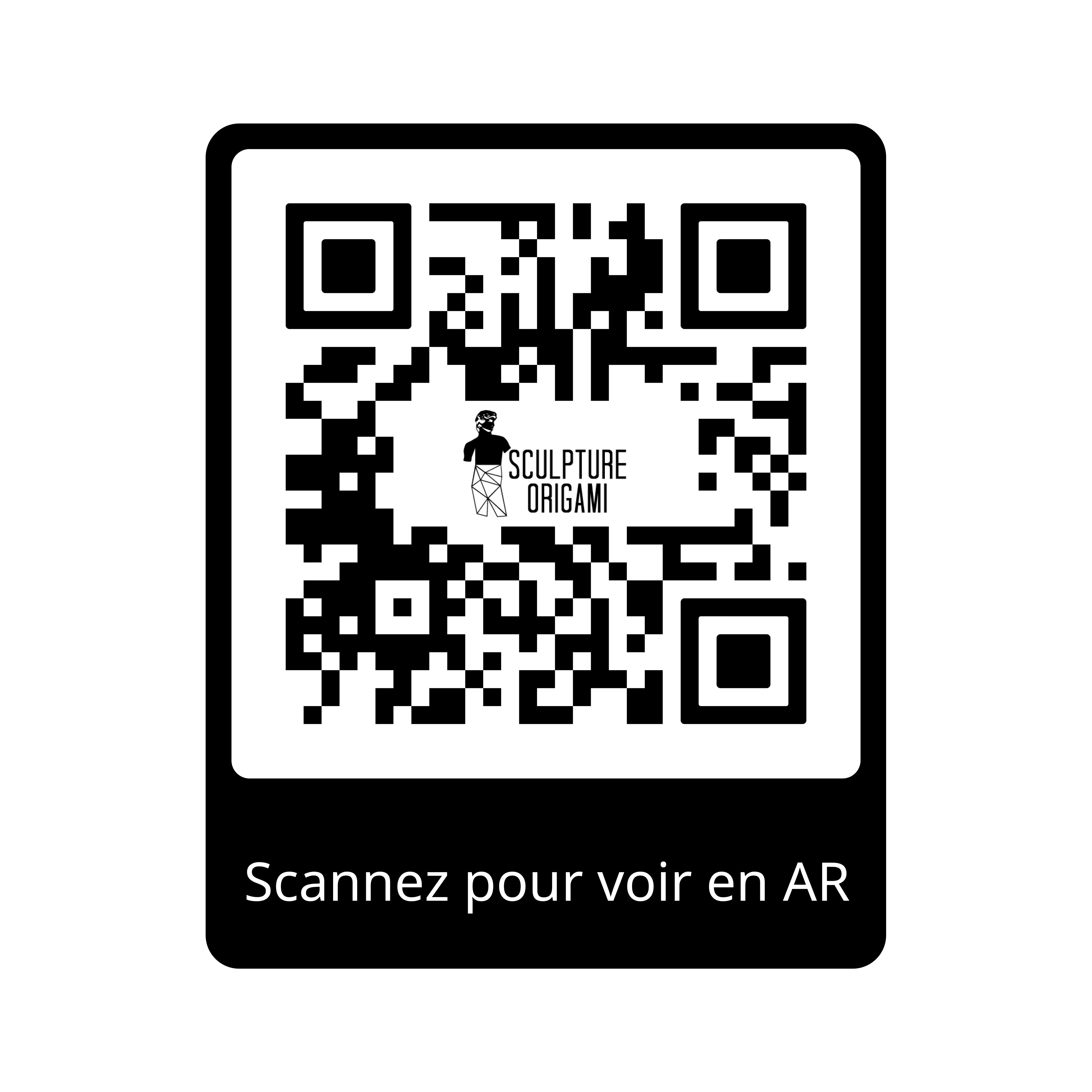 Sculpture Lion Polygone - Sculpture Origami