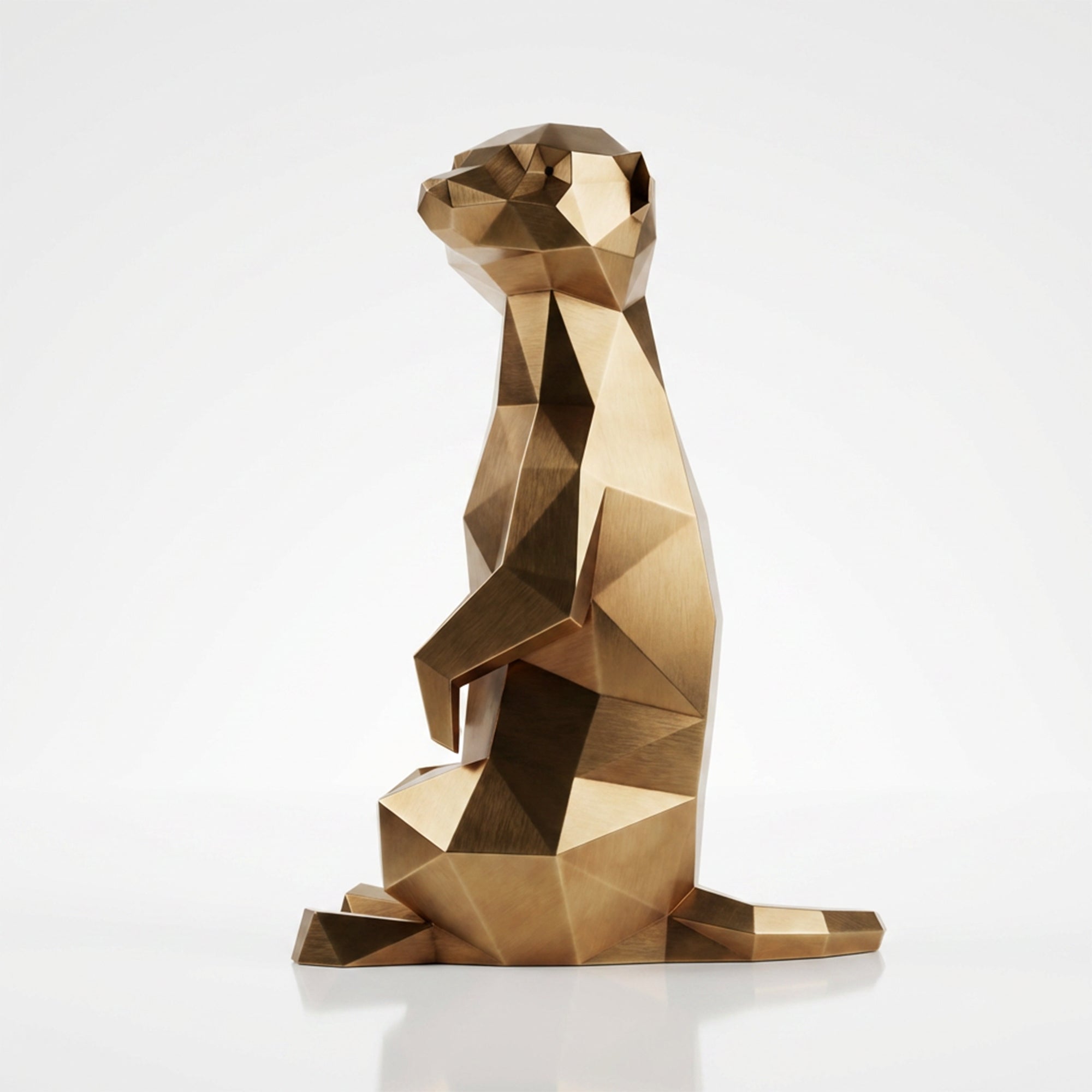 Grande Meerkat Origami Sculpture (Copie) - Sculpture Origami