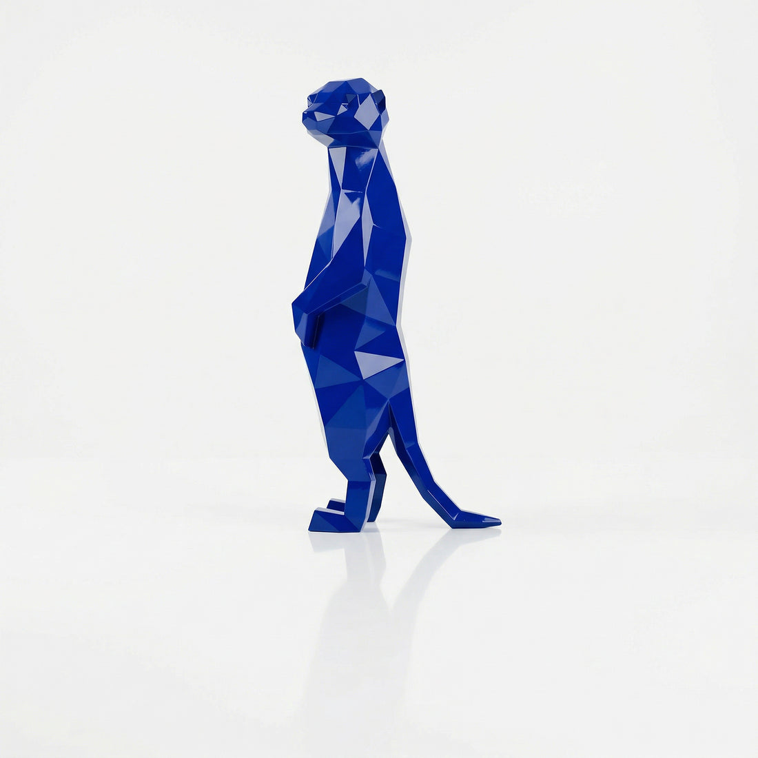 Meerkat Polygone Sculpture Grande - Sculpture Origami