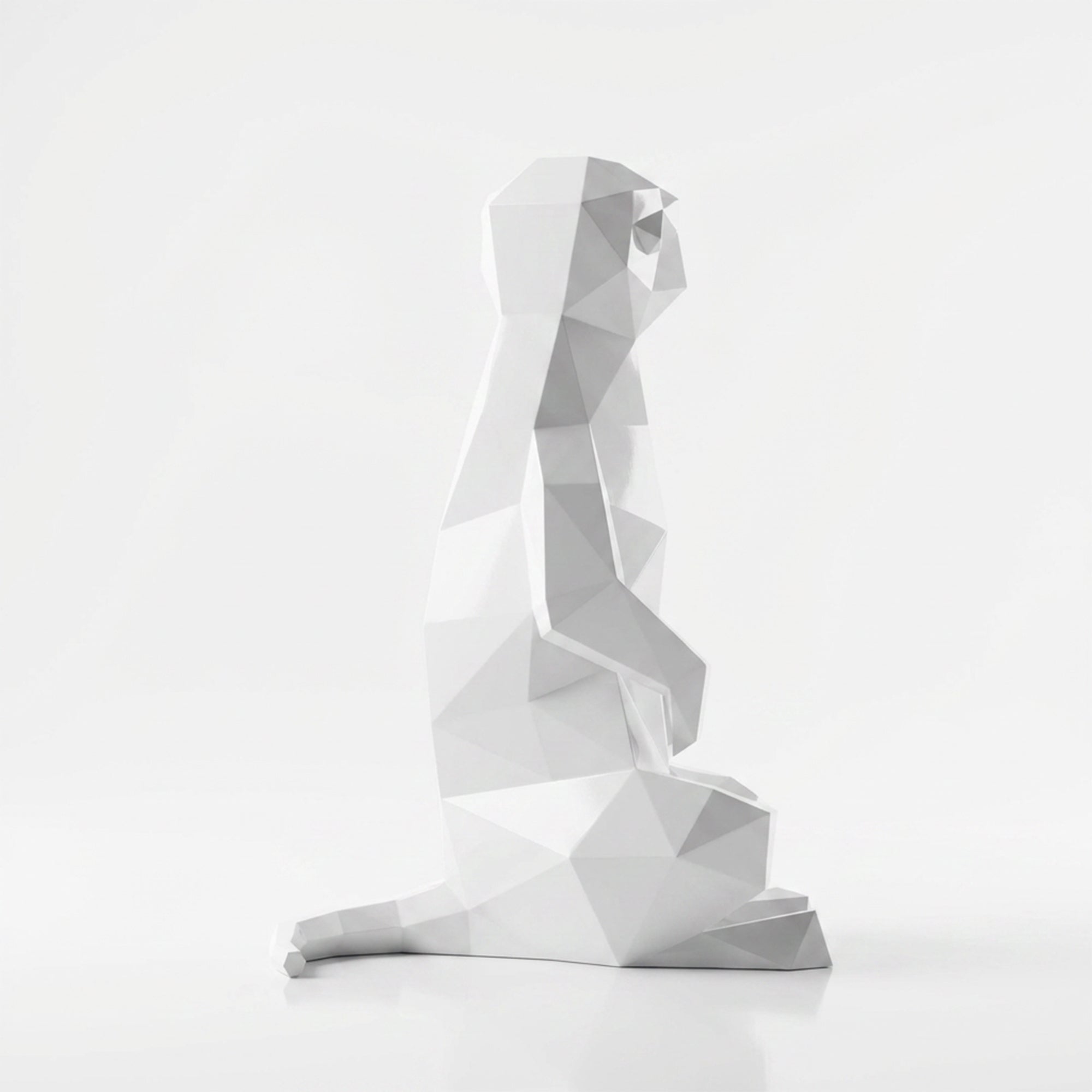 Grande Meerkat Origami Sculpture (Copie) - Sculpture Origami