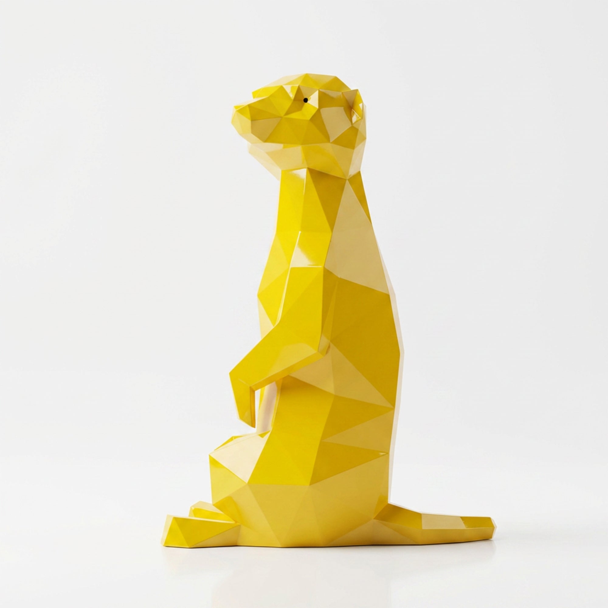 Grande Meerkat Origami Sculpture - Sculpture Origami