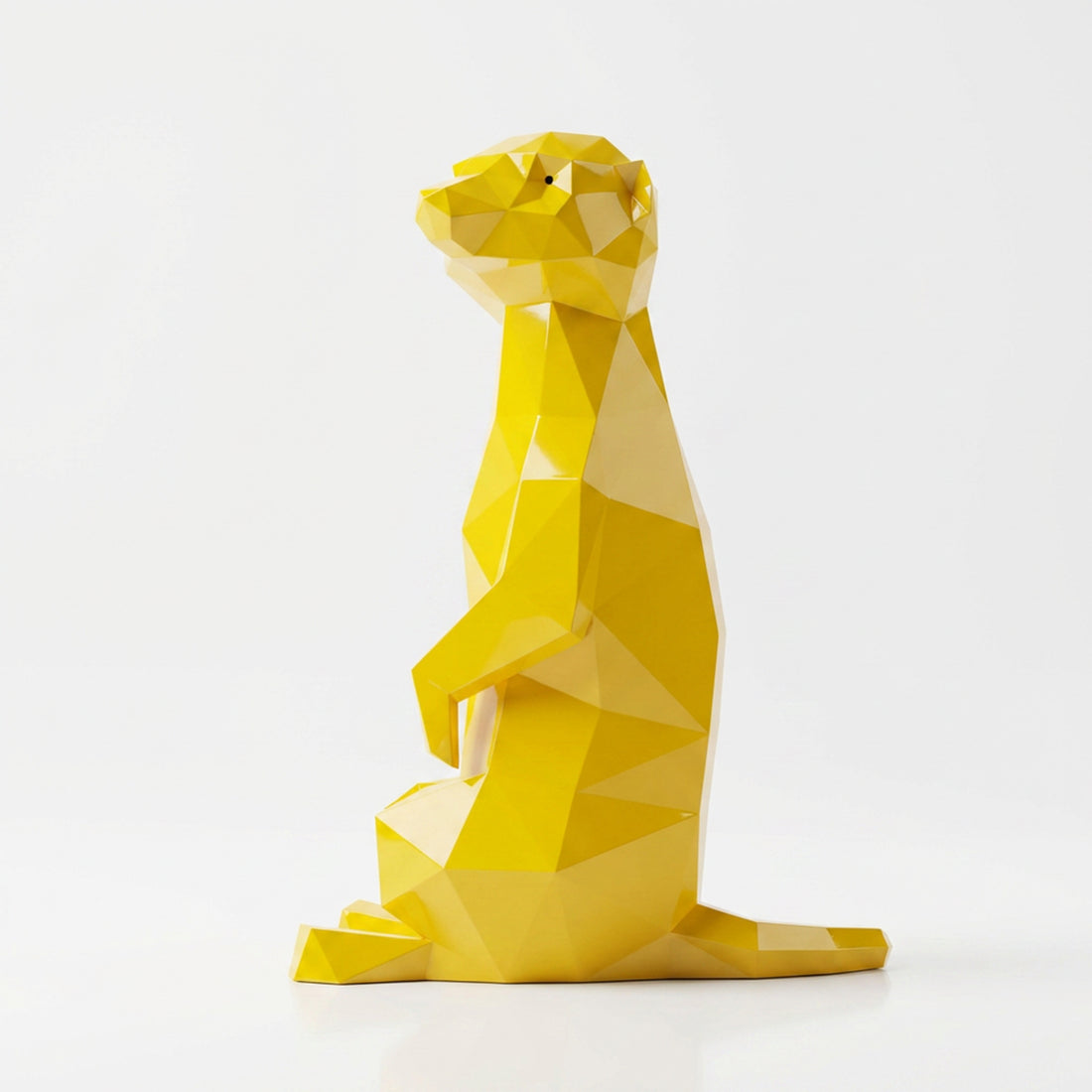 Grande Meerkat Origami Sculpture - Sculpture Origami