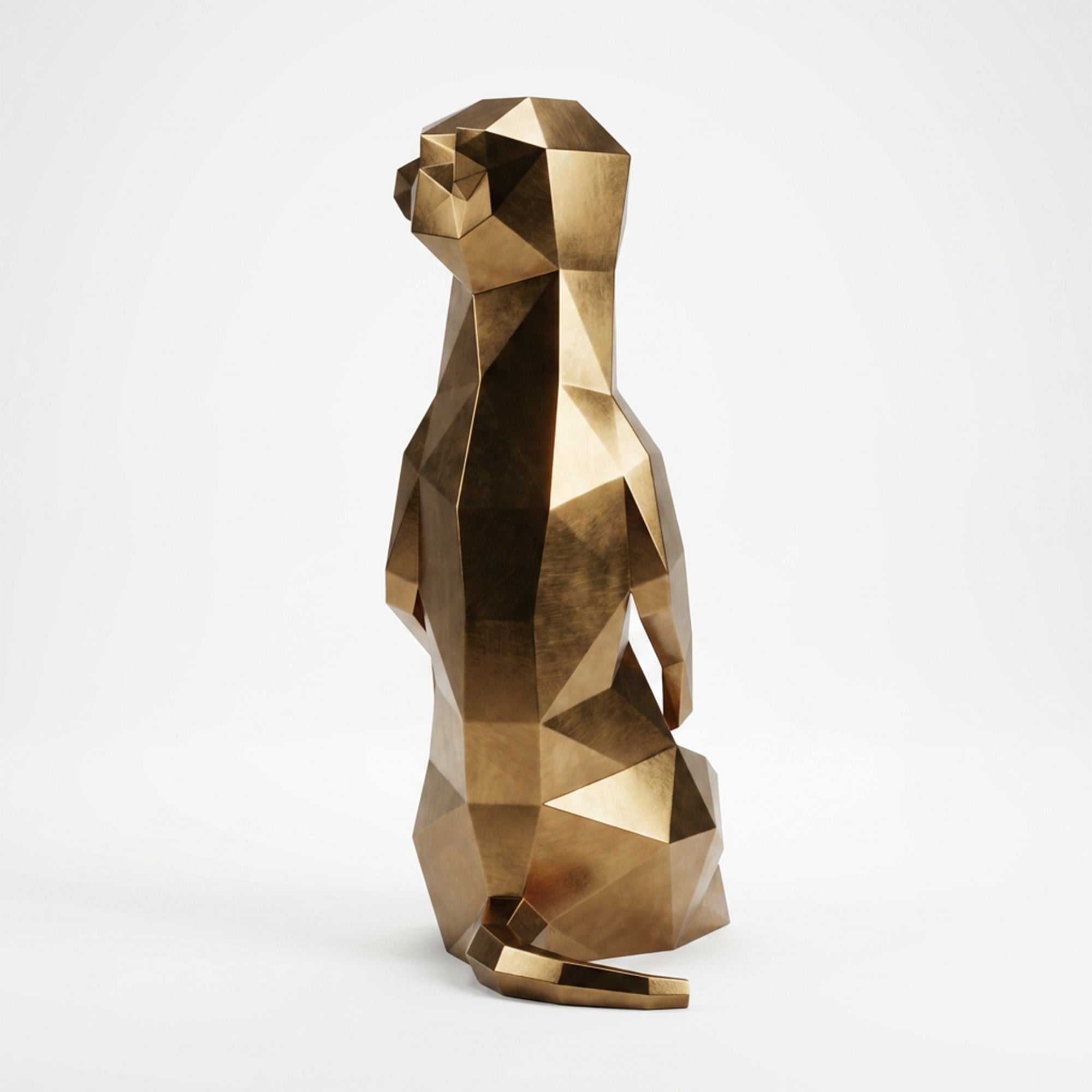 Grande Meerkat Origami Sculpture (Copie) - Sculpture Origami