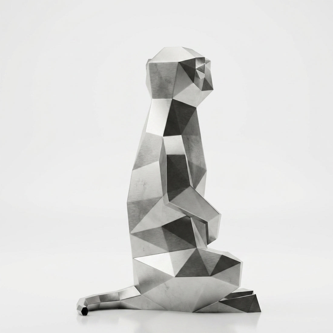 Grande Meerkat Origami Sculpture (Copie) - Sculpture Origami