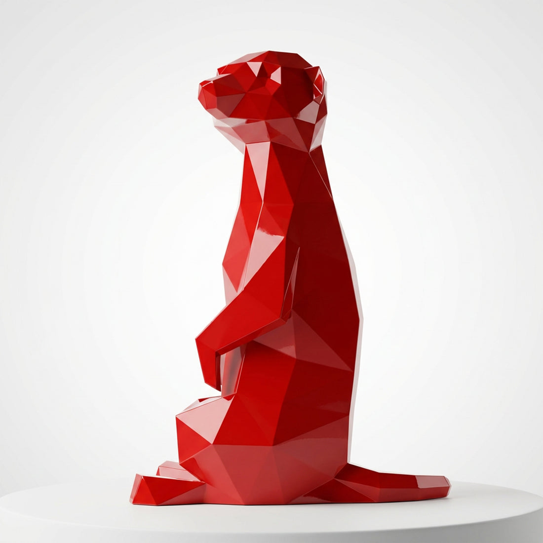 Grande Meerkat Origami Sculpture (Copie) - Sculpture Origami