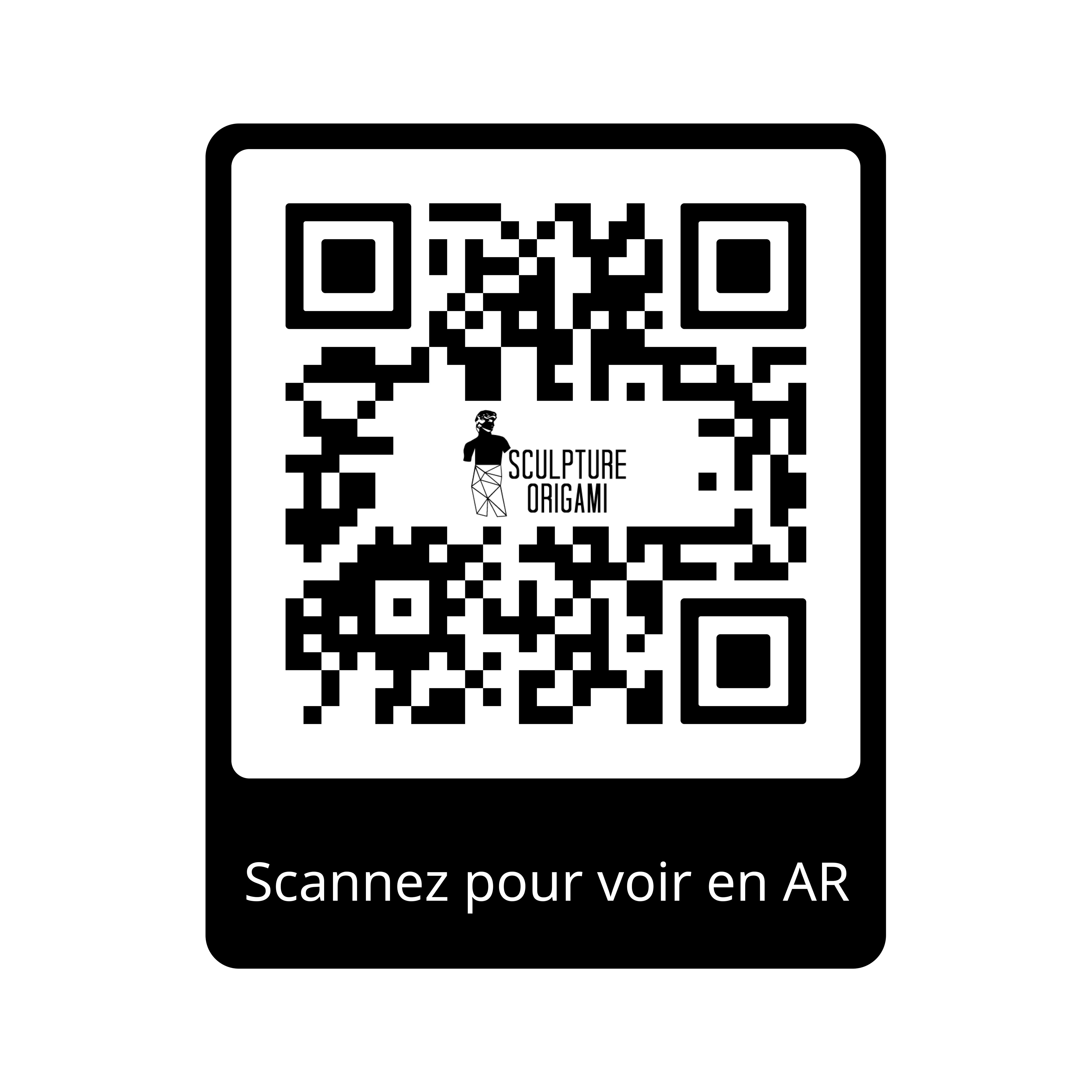 Sculpture Origami Doberman - Sculpture Origami