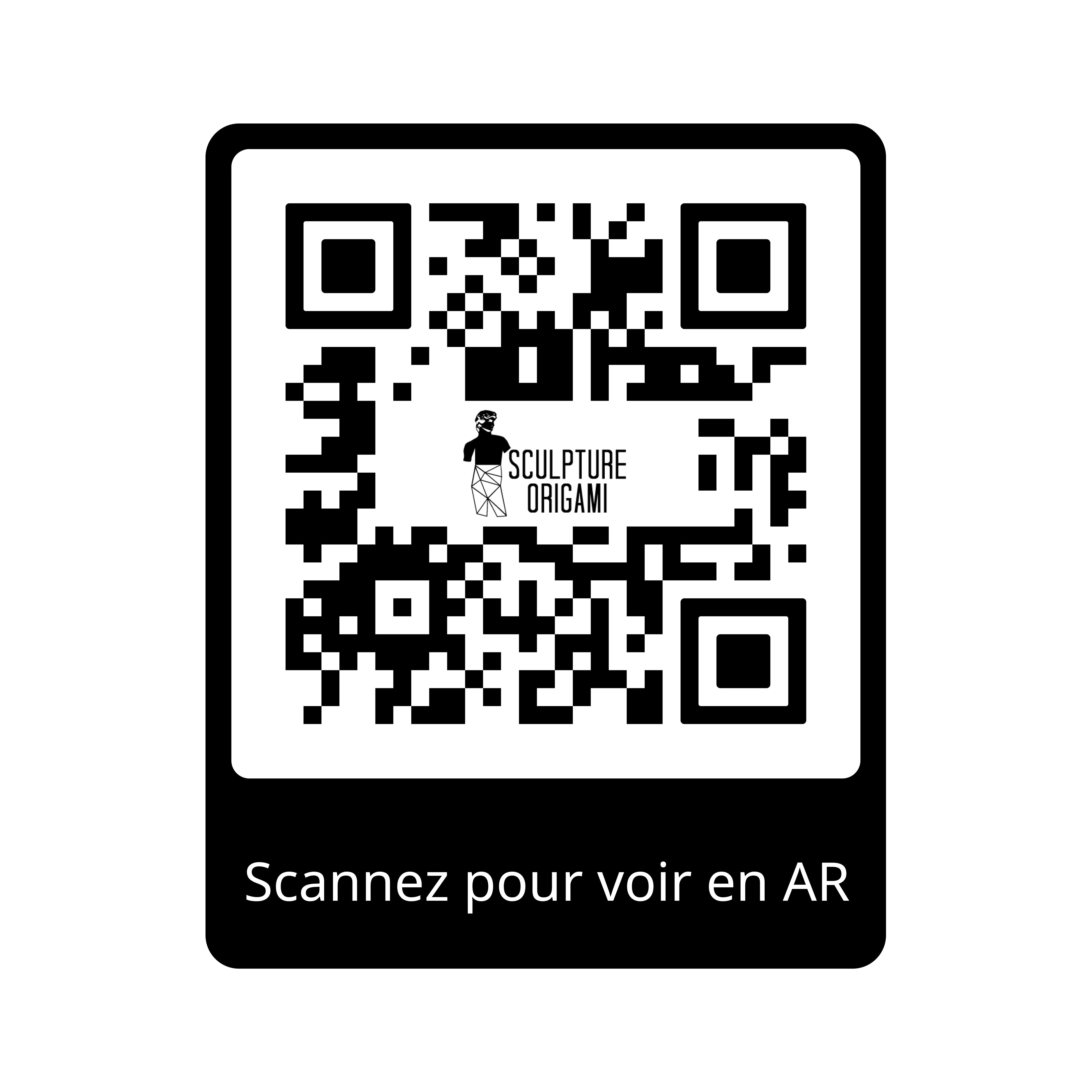 Sculpture Origami Polygonal Balance - Sculpture Origami