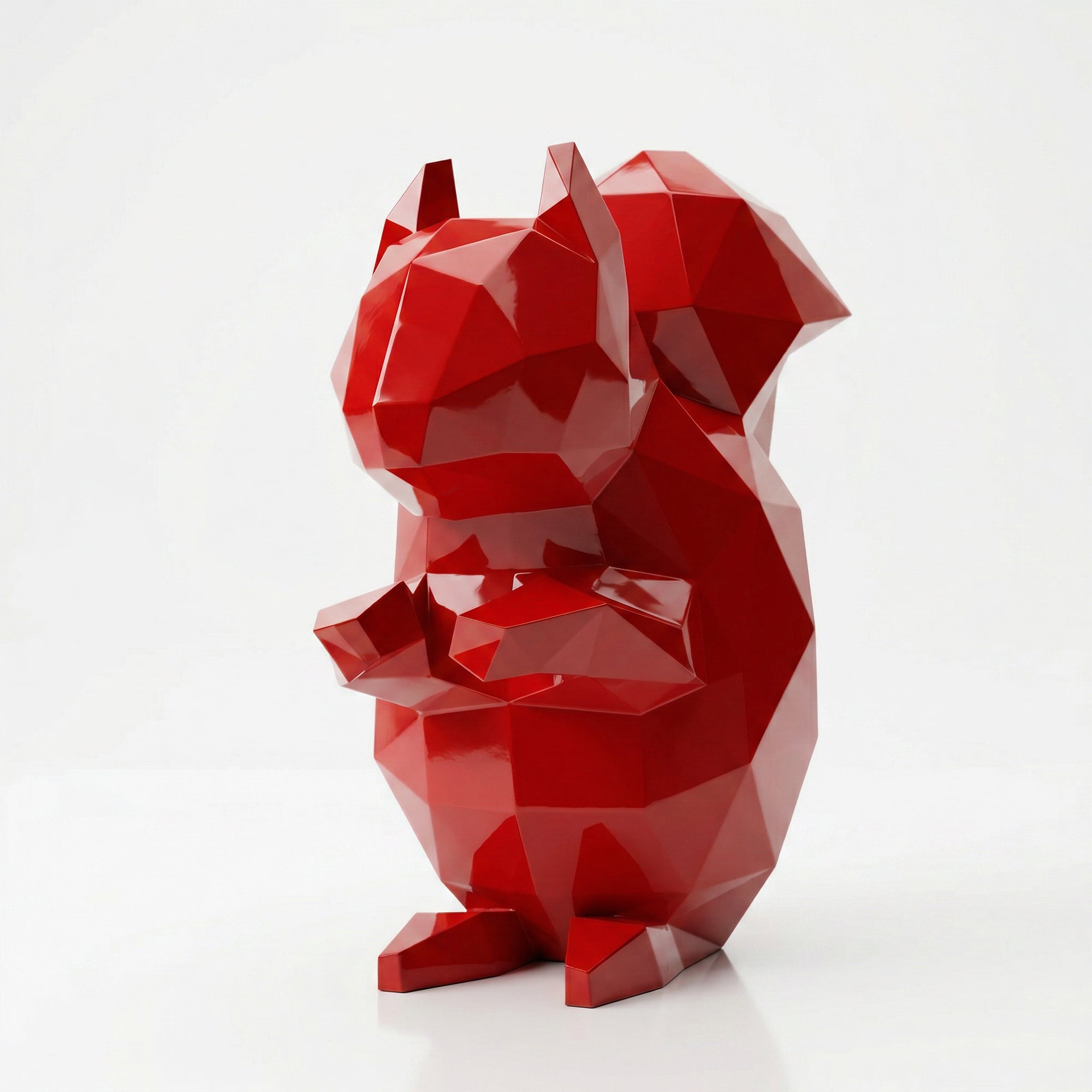 Grande Squirrel Sculpture - Sculpture Origami