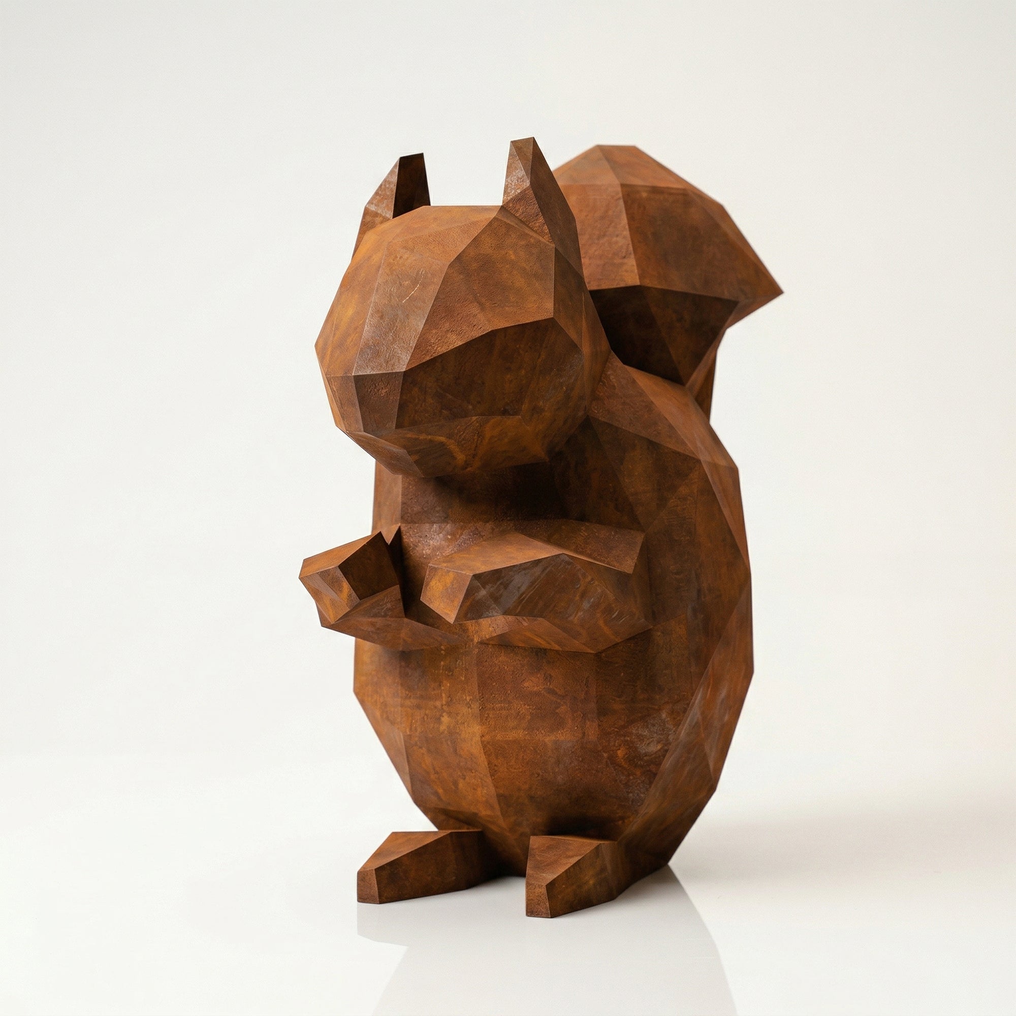 Grande Squirrel Sculpture - Sculpture Origami