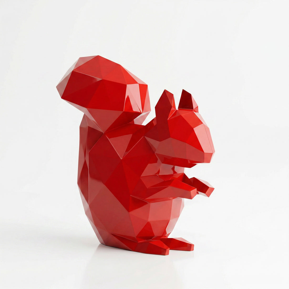 Grande Squirrel Sculpture - Sculpture Origami