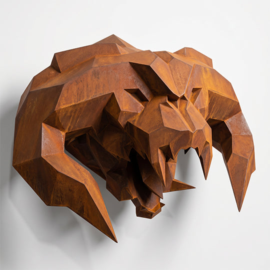 Sculpture Tête Balrog Facettée