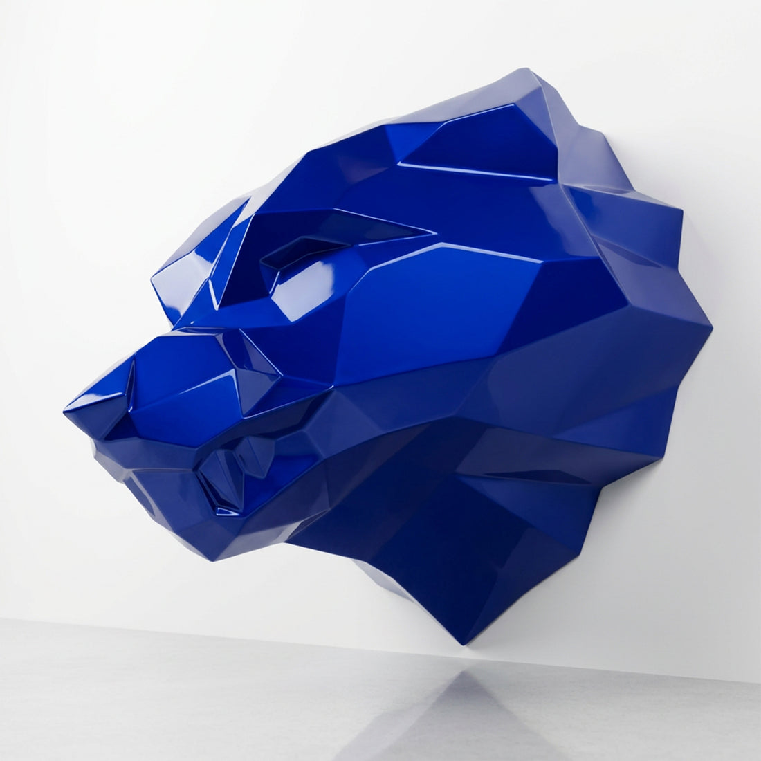 Sculpture Tête d’Ours Facettée - Sculpture Origami