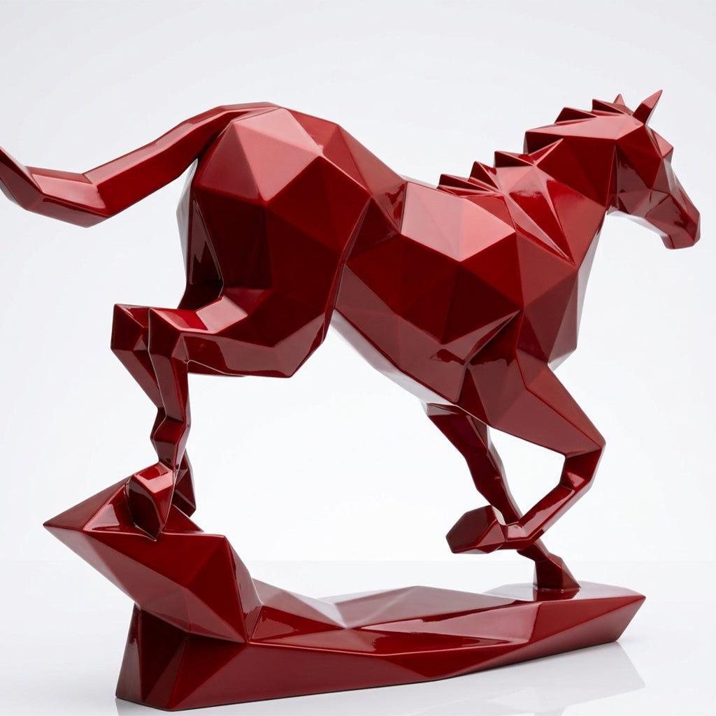 Petite Sculpture Cheval Origami - Sculpture Origami