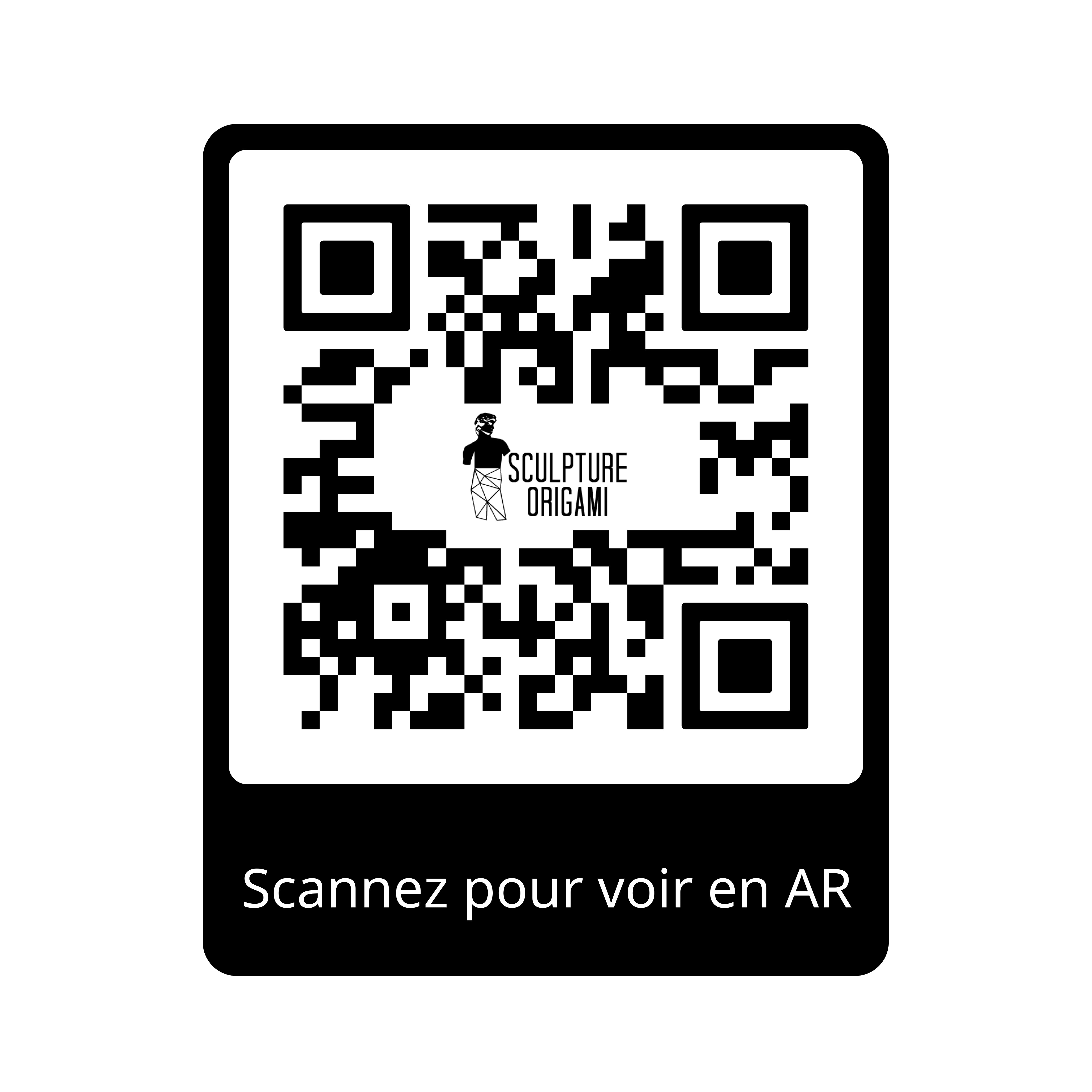 Sculpture de Lion Origami - Sculpture Origami