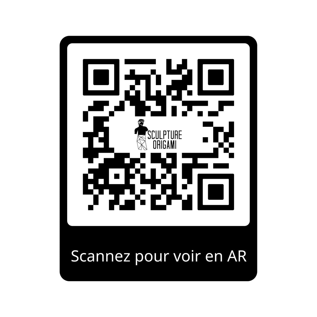 Sculpture de Taureau en Acier Corten - Sculpture Origami