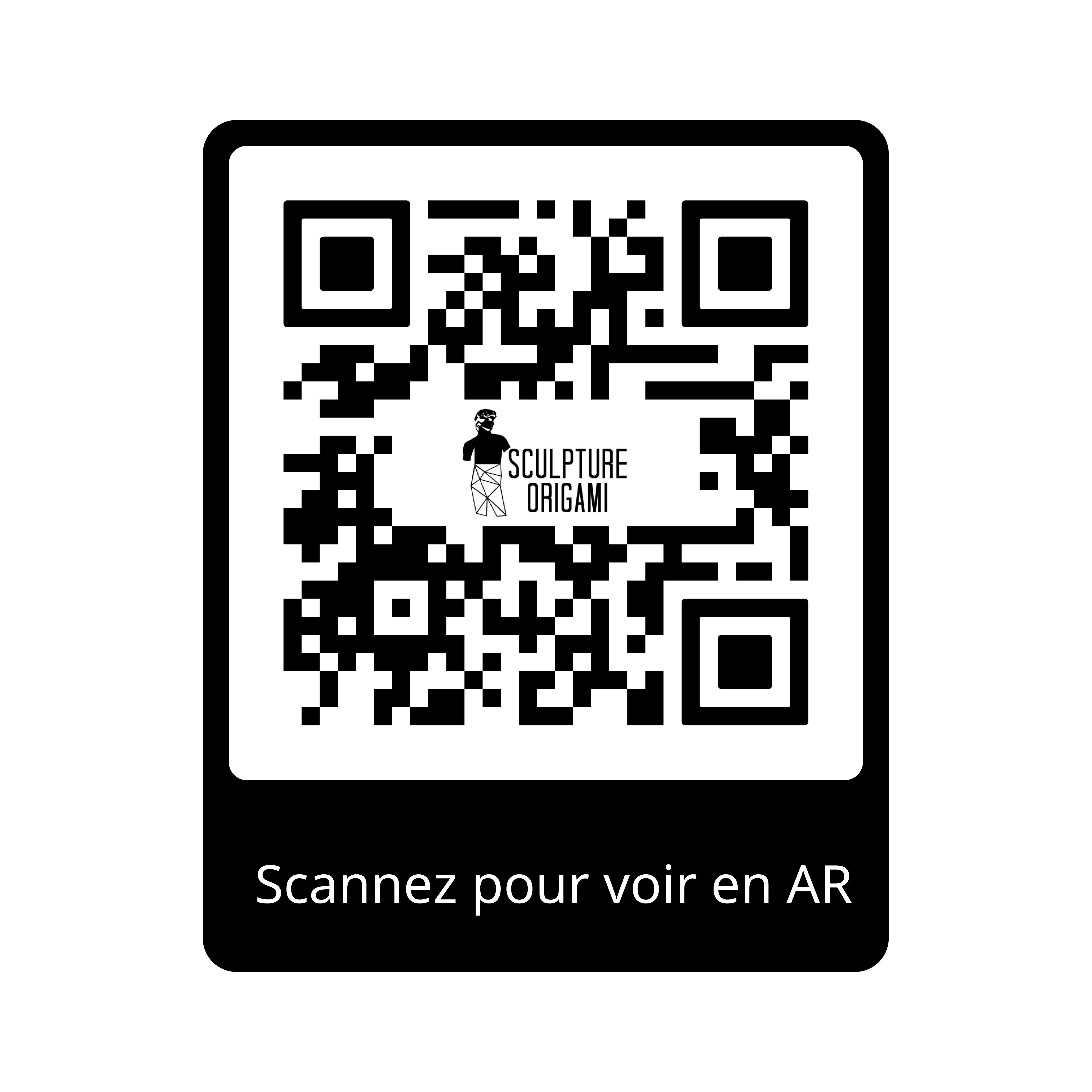 Statue Géométrique de Gorille - Sculpture Origami