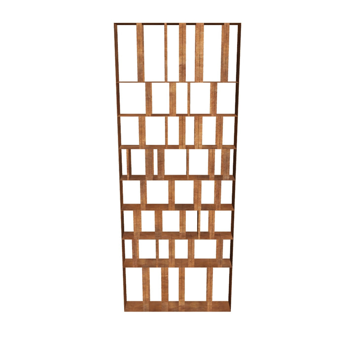 bibliothèque en corten