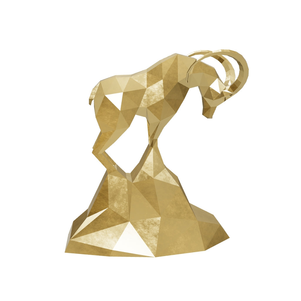 Sculpture Polygone Gazelle