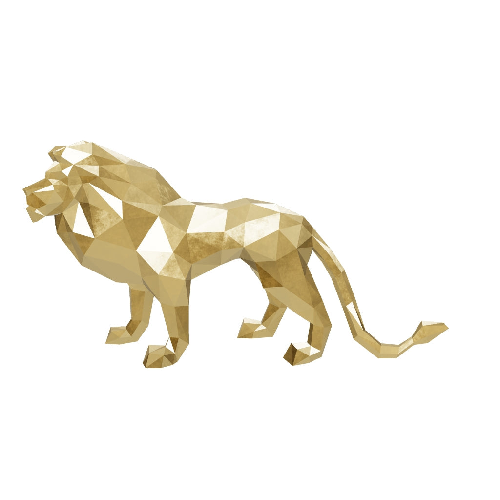 Sculpture de Lion Origami