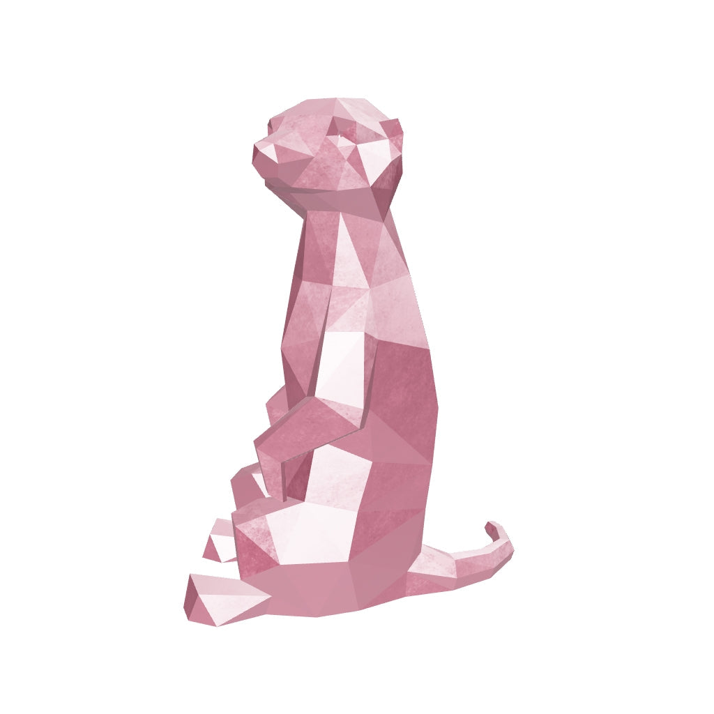 Meerkat Origami Sculpture